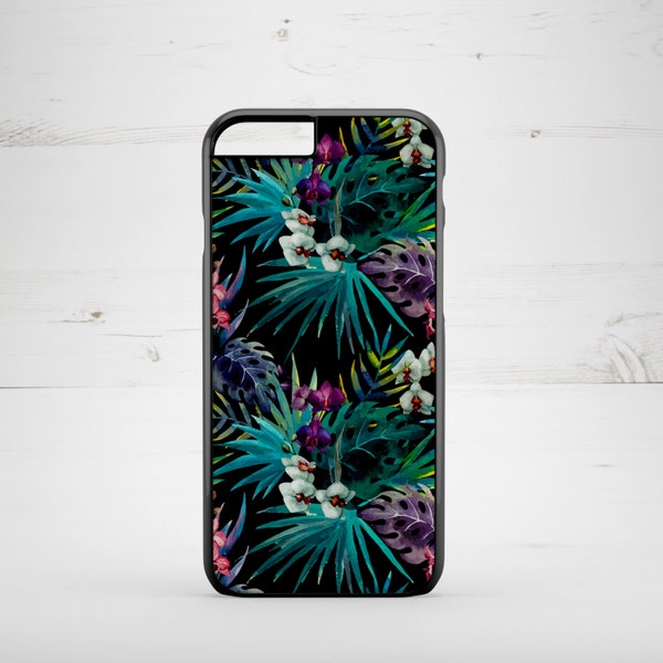 iPhone 6 Case iPhone 5c iPhone 5s iPhone 6 plus cover - Floral Flowers Tropical Exotic - PC0002