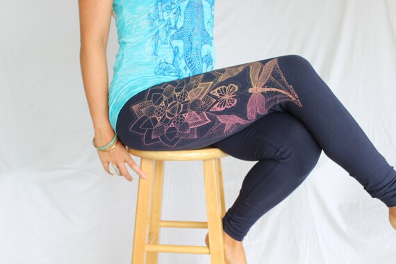 lotus yoga leggings