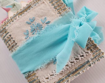 Handmade Floral Junk Journal