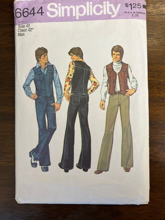 Men's style vest store and jeans
