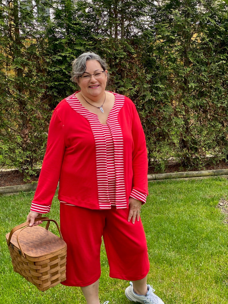 Jasmine Zip Front Robe PDF Sewing Pattern - Etsy