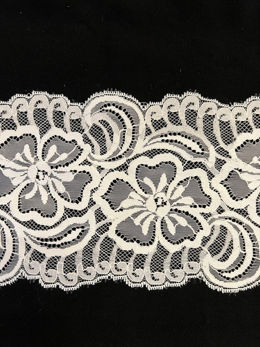 Vintage Galloon Ivory Lace Trim Etsy
