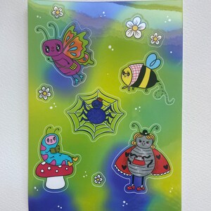 bug sticker sheet
