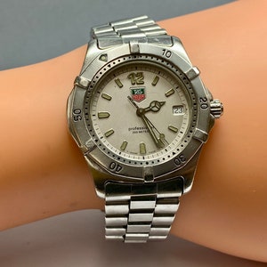 Vintage Tag Heuer WG1112-KO Professional Stainless Steel 