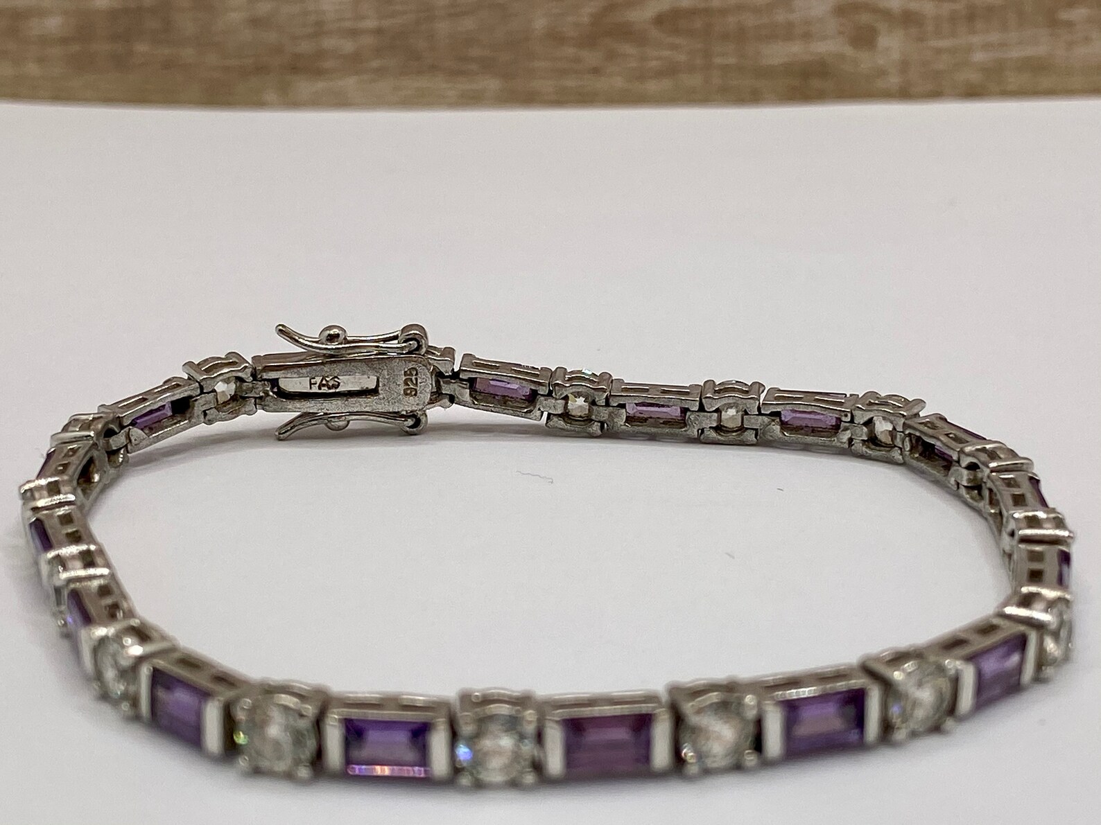 FAS 925 Sterling Silver Women's Bracelet With Etsy