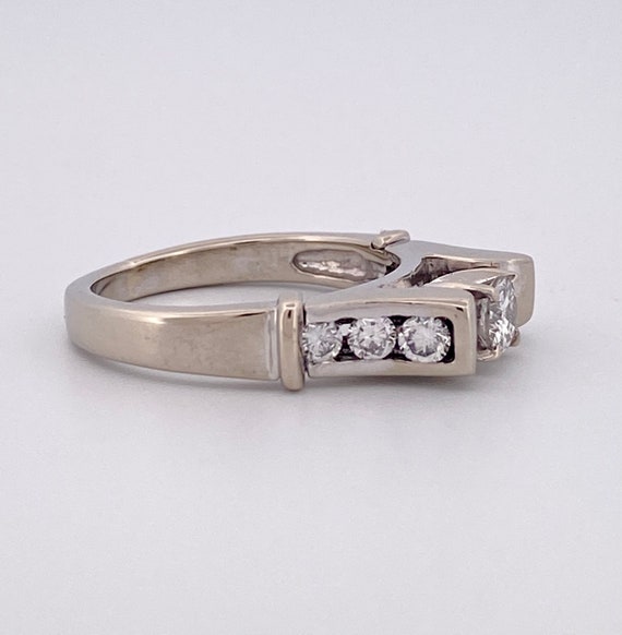 Beautiful MEGA 18K White Gold Diamond Ring!!!! Si… - image 5