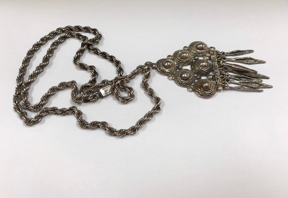 Heavy Solid Mexico 925 Sterling Silver Women's Ne… - image 5