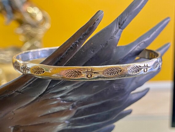 メキシコ製 vintage 925 シルバーバングル taxco ビンテージ MEXICO TAXCO シルバー バングル 【公式通販】