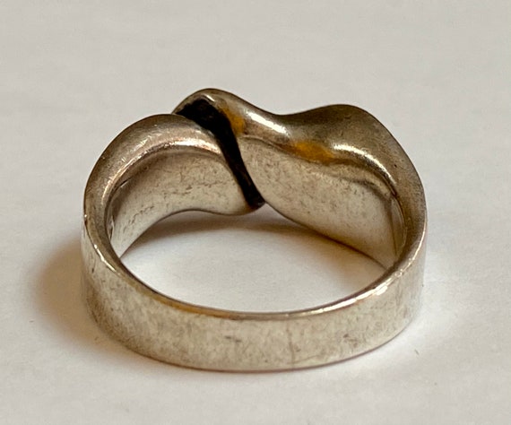 925 Heavy Solid Sterling Silver Ring !!! Size 6 1… - image 6