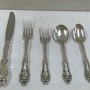 Vintage Sterling Silver "La Scala" Flatware Set by Gorham