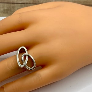 Vintage Heavy 925 Sterling Silver  Ring !!Size 6 3/4