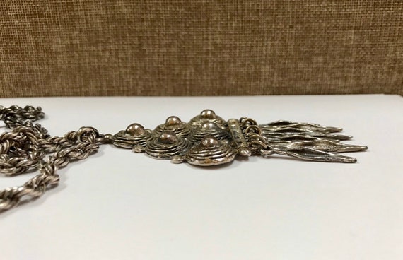 Heavy Solid Mexico 925 Sterling Silver Women's Ne… - image 8