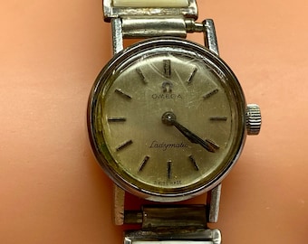 Cindy Crawford Omega Watch Vintage 1950s OMEGA Seamaster Ladymatic