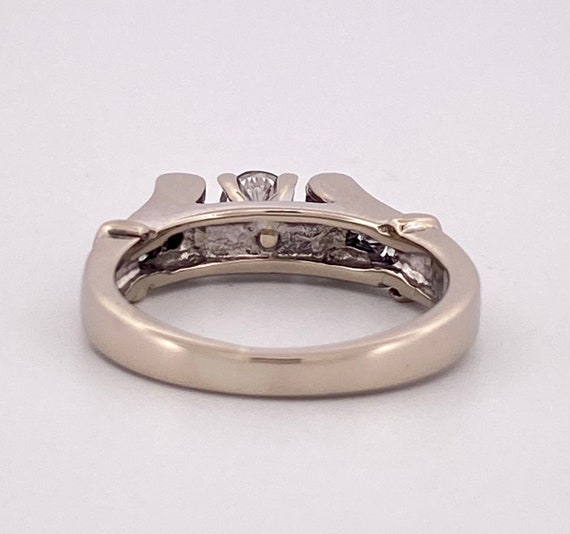 Beautiful MEGA 18K White Gold Diamond Ring!!!! Si… - image 8
