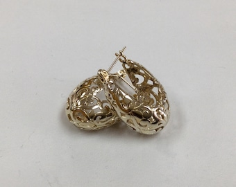925 Gold Plated Sterling Silver Earring !!!!    Free US Shipping!!!