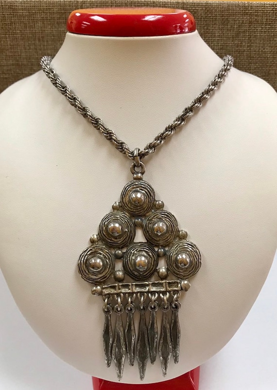 Heavy Solid Mexico 925 Sterling Silver Women's Ne… - image 3