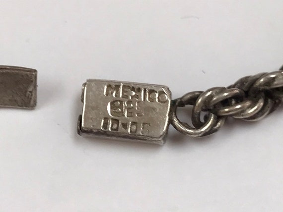 Heavy Solid Mexico 925 Sterling Silver Women's Ne… - image 9