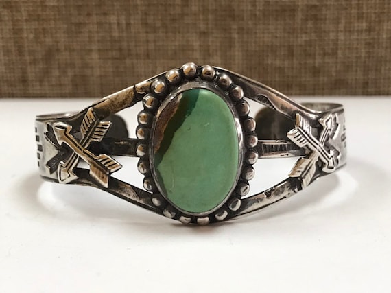 One Of Best Ever Vintage Navajo 'Whirling Logs' Cerrillos Turquoise Native American Jewelry Silver Ring One Of Best Ever Vintage Navajo 'Whirling Logs' Cerrillos Turquoise Native American Jewelry Silver Ring