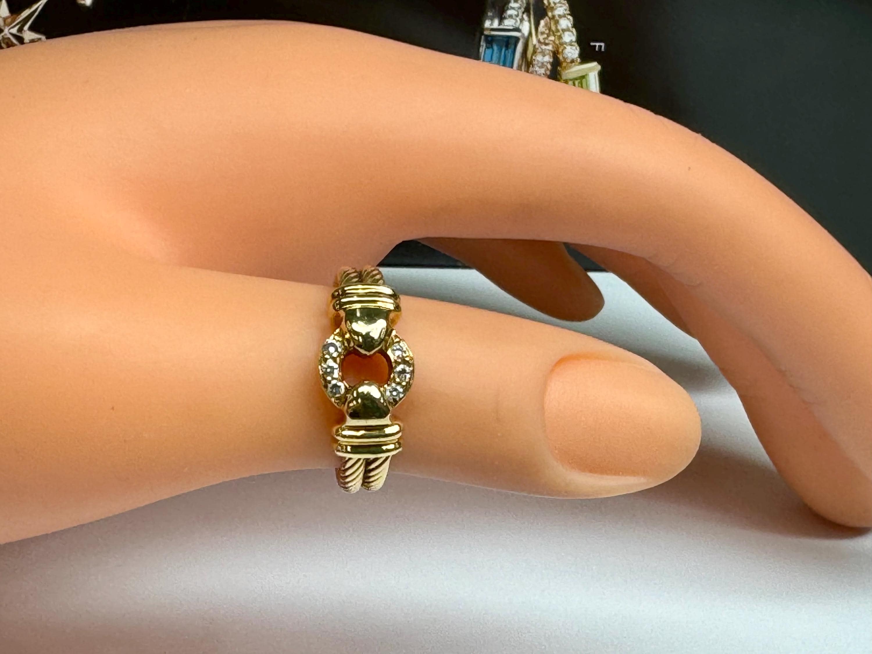 Charriol ring - Etsy 日本