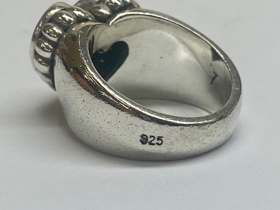 Vintage 925 Solid Sterling Silver Signed Lagos Ca… - image 7