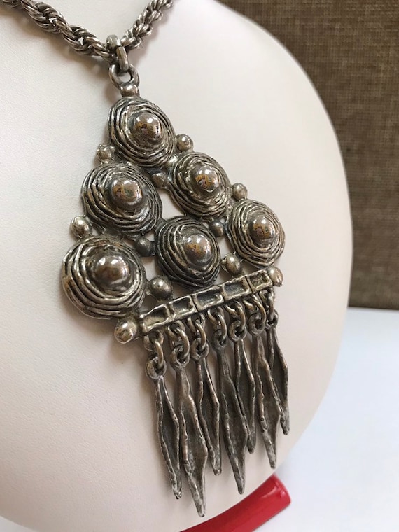 Heavy Solid Mexico 925 Sterling Silver Women's Ne… - image 1