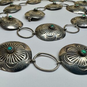 Concho Belt Link Sterling - Etsy display picture 3
