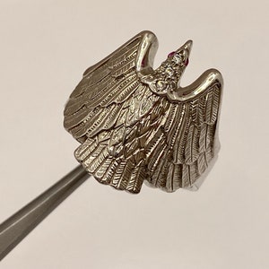925 Solid Sterling Silver Eagle Men’s  Ring  !!! Size 8
