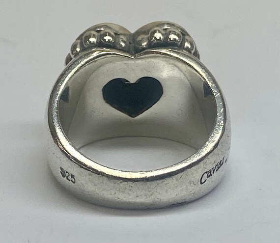 Vintage 925 Solid Sterling Silver Signed Lagos Ca… - image 9