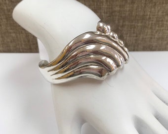 Vintage Mexico 925 Sterling Silver Women's Cuff Bracelet!!!!