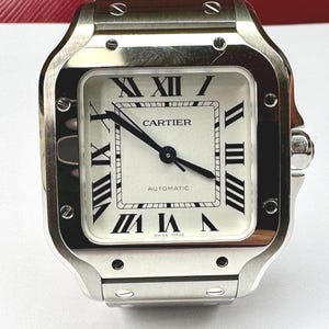Cartier Santos Midsize 35mm Stainless Steel  Automatic Wrist Watch