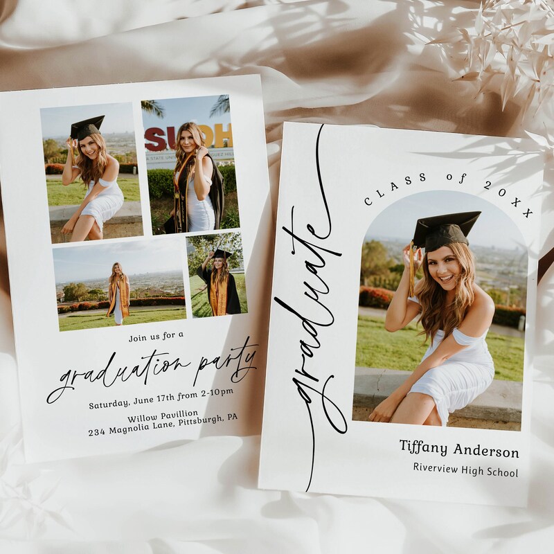 Senior Announcement Etsy