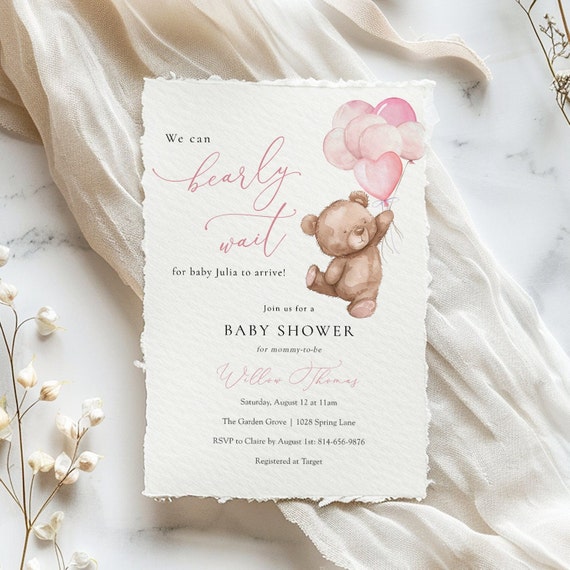 Zazzle Elegant Winnie The Pooh Delightful Day Baby Shower