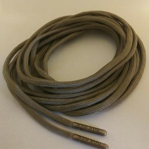 Coyote Braune Schnürsenkel aus 550 Paracord *Lebenslange Garantie* Stahlspitze Schnürsenkel