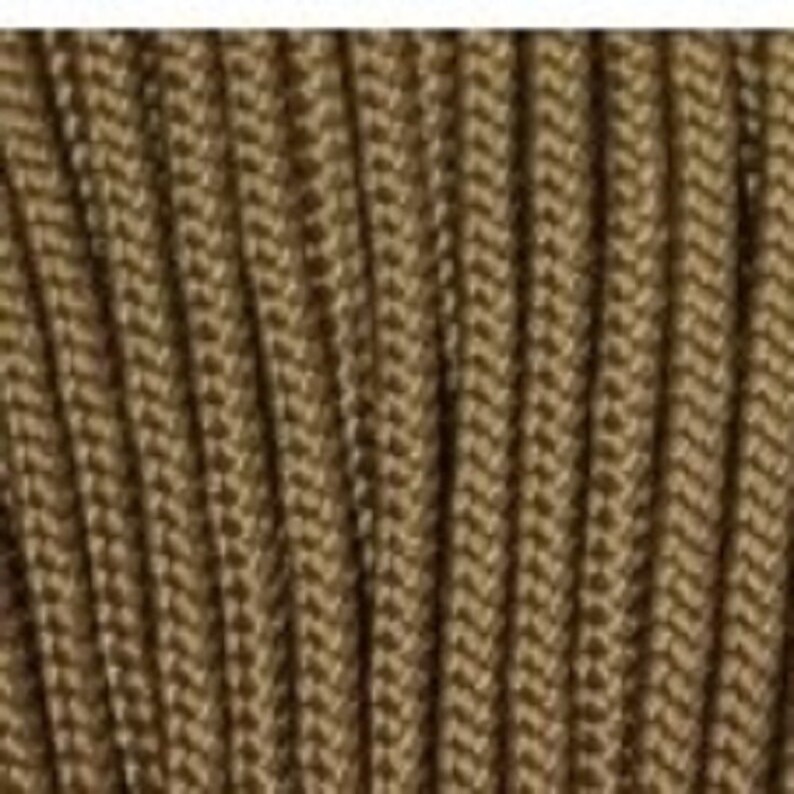 Coyote Brown Boot Laces 4mm Paracord guaranteed for Life - Etsy