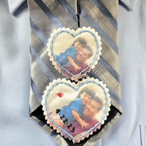 Father of the Bride gift. Gifts. Father of the Bride Gift from Daughter. Dad Wedding Gift. Father of the Bride. Picture Patch. Tie Patch. image 7