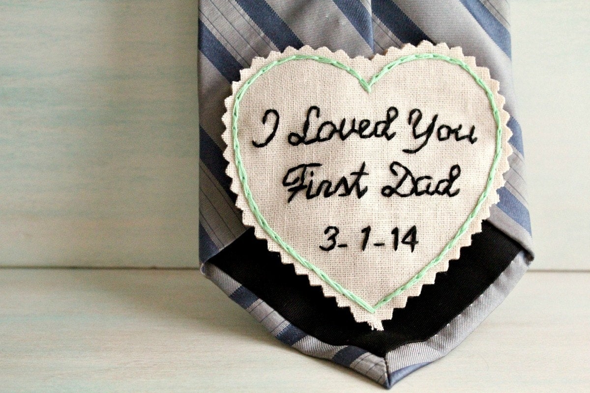 Father of Bride Gift Of all the walks,Custom Tie Patch,Embroidered,iron on option Wedding Tie Patch Personalised Heart Tie Patch