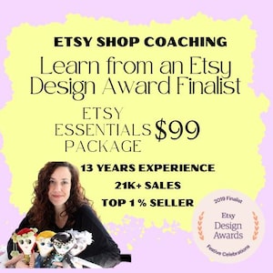 Etsy Shop Review, SEO Help, Etsy Coaching (Digital Download PDF)