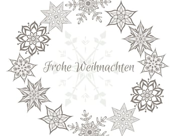 Frohe Weihnachten: digitale downloads en doe-het-zelf-ideeën