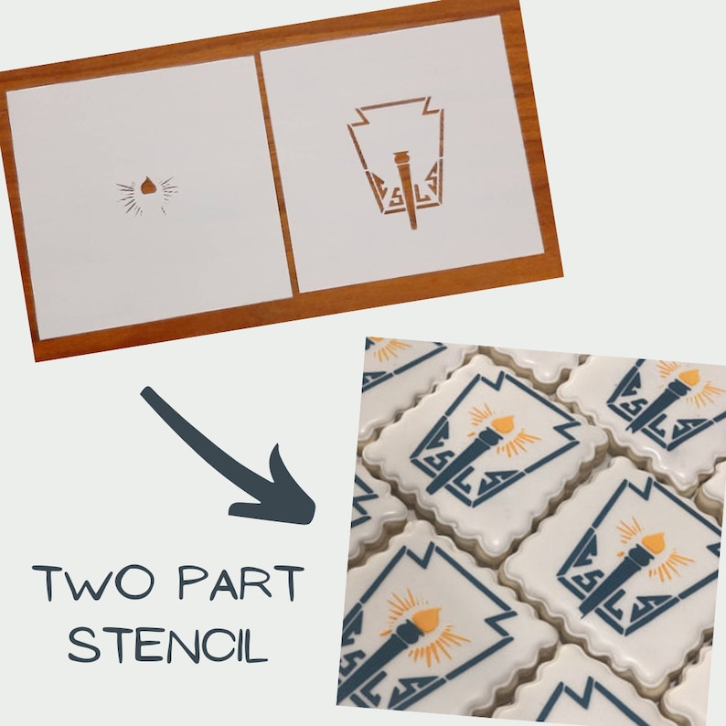 Custom Cookie Stencil Personalized Cookie Stencils Food Etsy