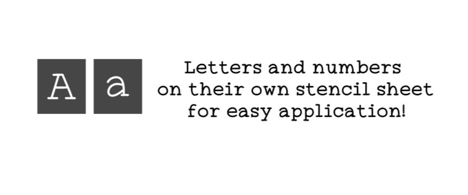 3.5 INCH Juniper Typewriter Font Alphabet Numbers and Etsy