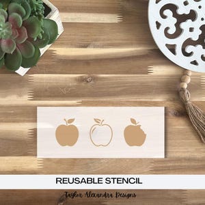 Apple Stencil | Apple Tree Stencil | Reusable Stencil