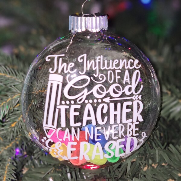 Eraser Teacher Ornament Etsy