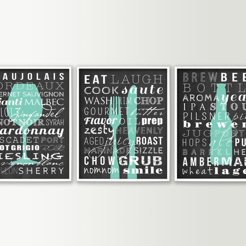 Farmhouse Kitchen Printable Kitchen Signs Vintage Kitchen | Etsy