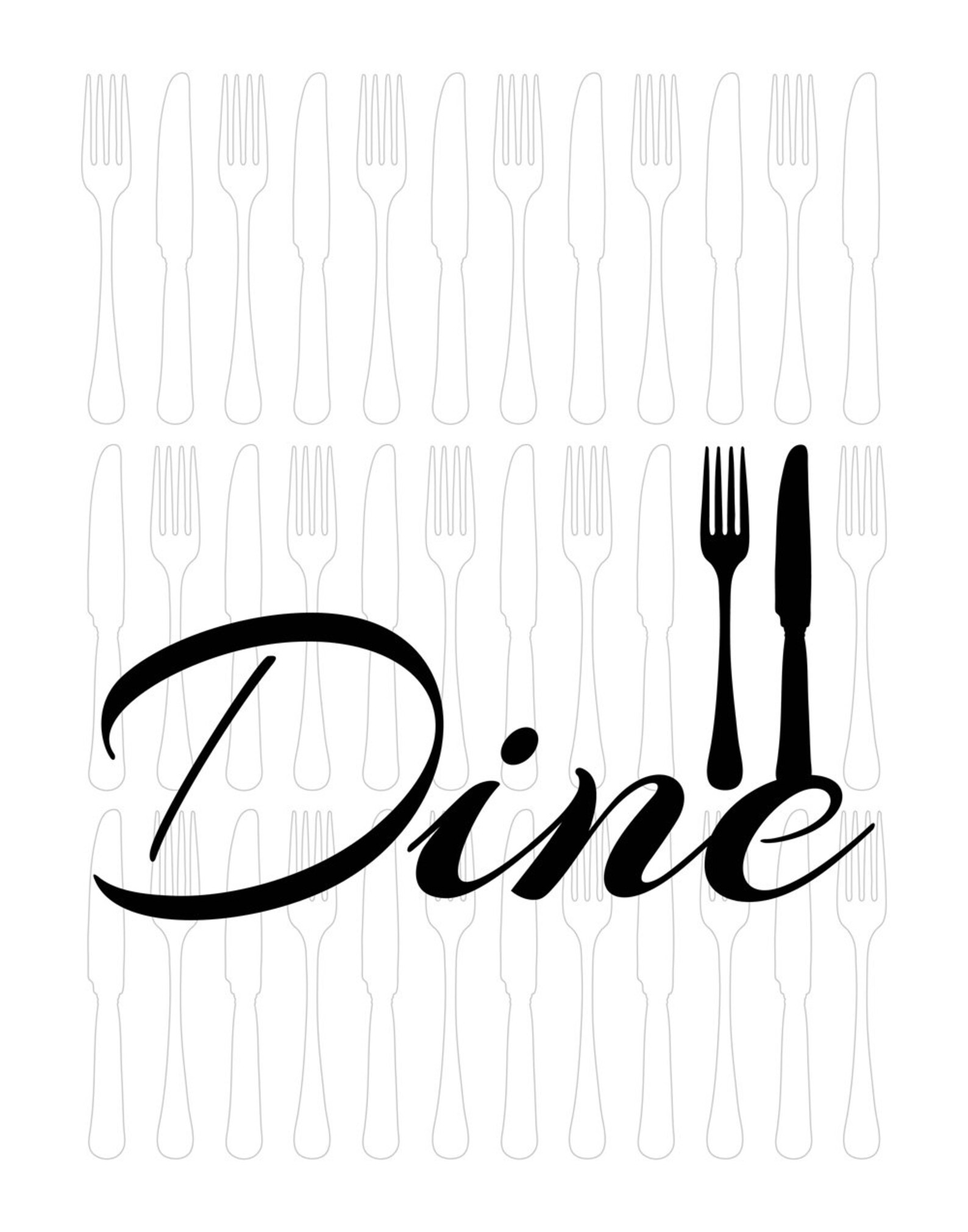 Dining Room Prints Dining Room Art Kitchen Prints Etsy