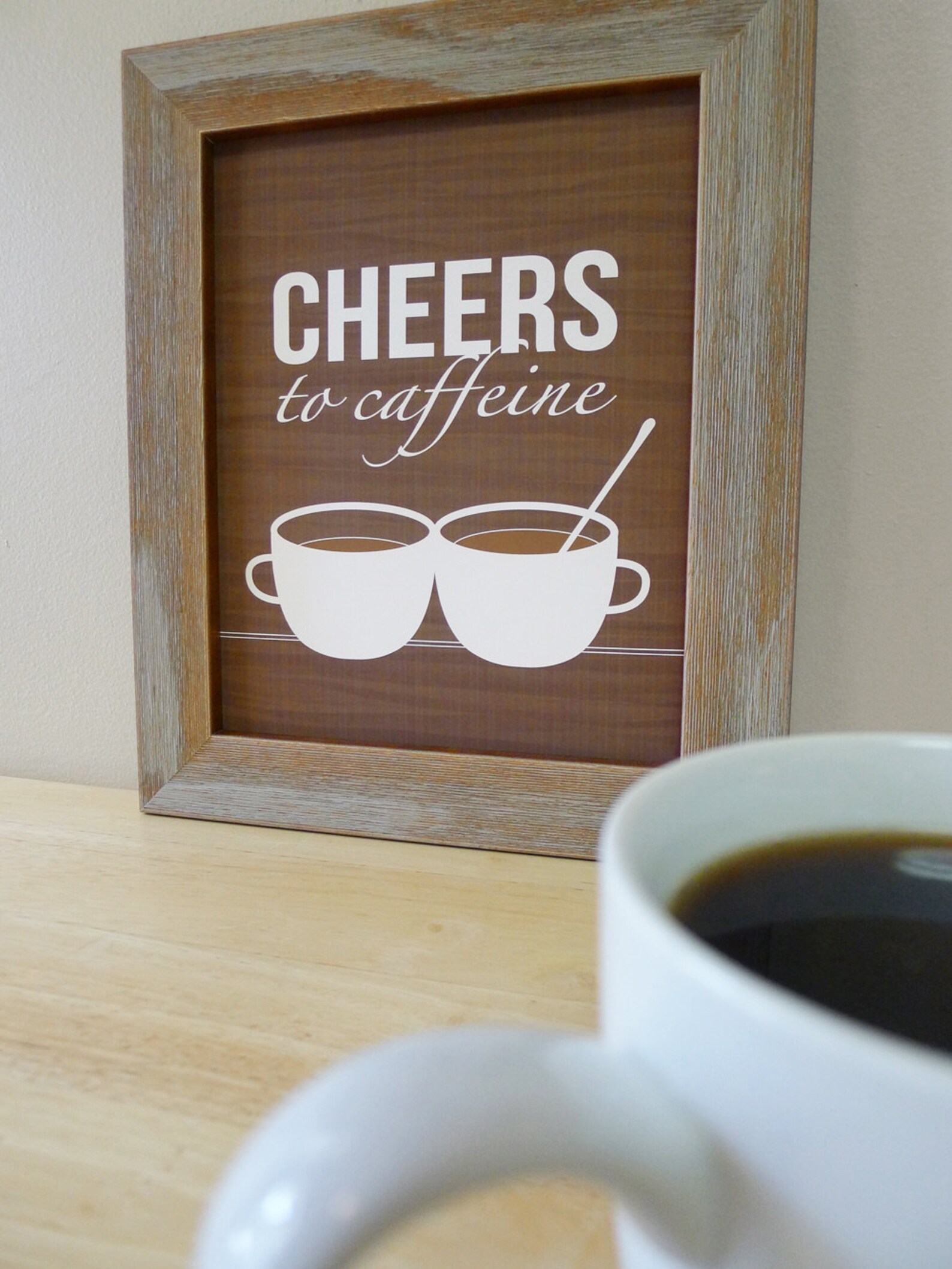 Coffee Prints Coffee Cup Wall Art Coffee Sign / Kitchen Etsy
