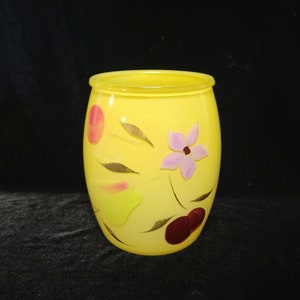 Barlett Collins Yellow Gay Fad Cookie Jar-NO LID