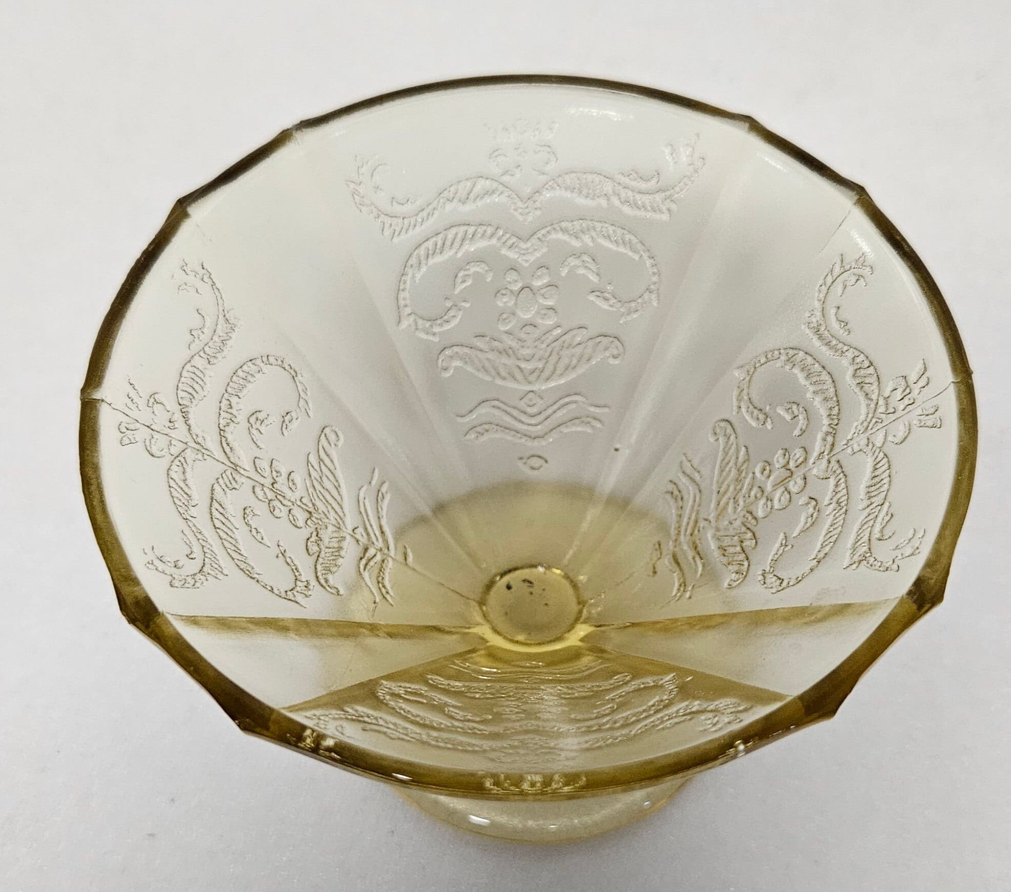 フェデラル マドリード デプレッション グラス アンバー シャーベット