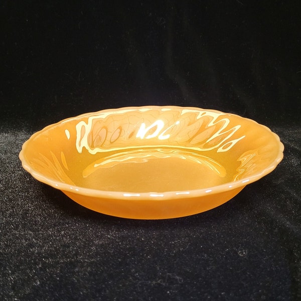 Anchor Hocking Suburbia Peach Lustre Bowl