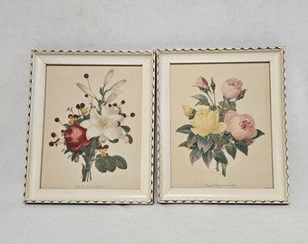Borin Art Products-Pair of Framed Floral Prints-Chicago IL