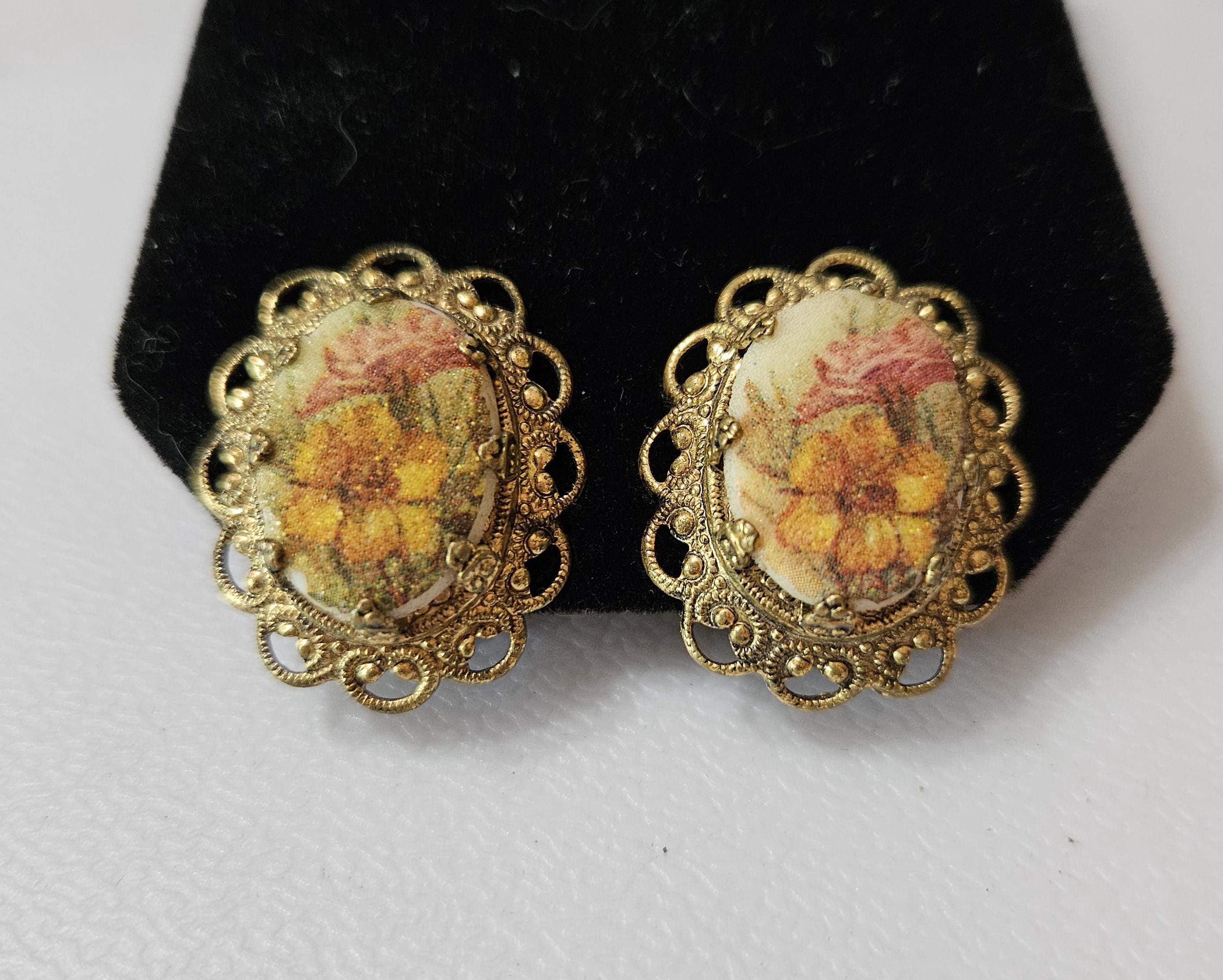 4 paires de boucles d’oreilles clips selon photo (Gebraucht) in Charmey